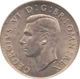 1939 HALFCROWN ( UNC ) 4 - HALFCROWN - Cambridgeshire Coins