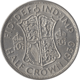 1939 HALFCROWN ( UNC ) - Halfcrown - Cambridgeshire Coins