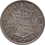 1939 HALFCROWN ( UNC ) - HALFCROWN - Cambridgeshire Coins