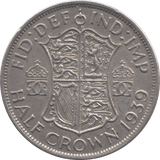 1939 HALFCROWN ( VF ) 8 - Halfcrown - Cambridgeshire Coins