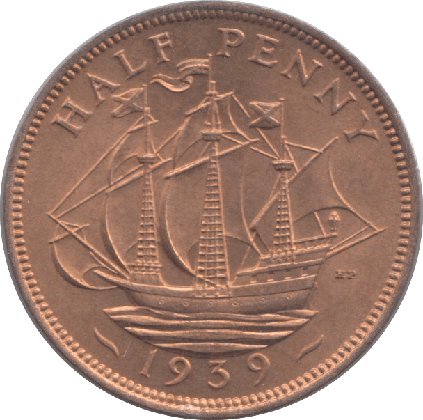 1939 HALFPENNY ( BU ) - Halfpenny - Cambridgeshire Coins