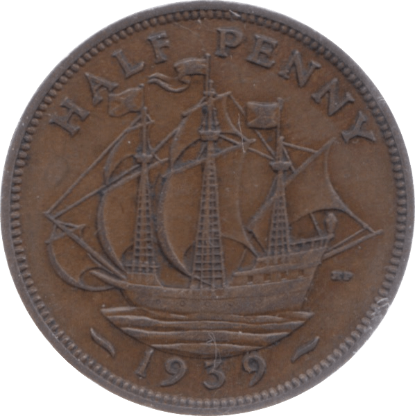 1939 HALFPENNY ( EF ) 5 - Halfpenny - Cambridgeshire Coins