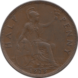 1939 HALFPENNY ( EF ) - Halfpenny - Cambridgeshire Coins