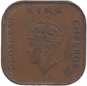 1939 MALAYA ONE CENT - WORLD COINS - Cambridgeshire Coins