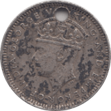 1939 MALAYSIA 10 CENTS - WORLD COINS - Cambridgeshire Coins