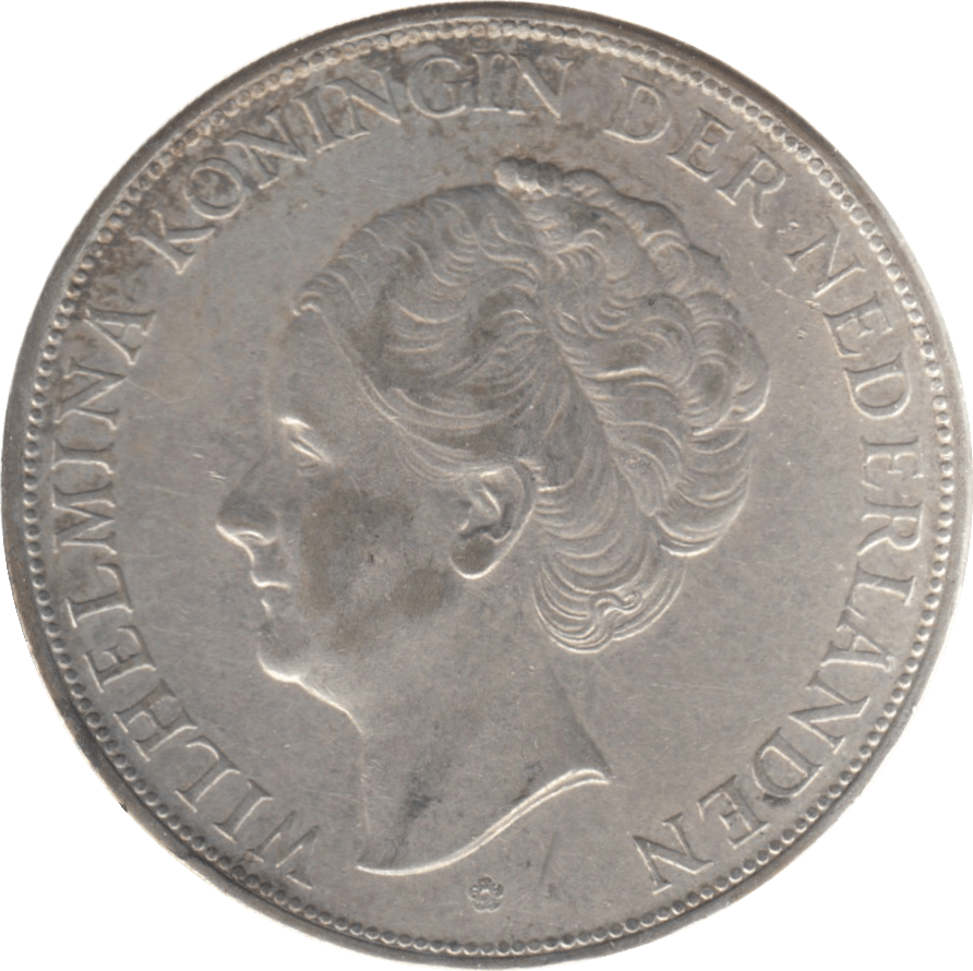 1939 NETHERLANDS 2 1/2 GULDEN - WORLD COINS - Cambridgeshire Coins