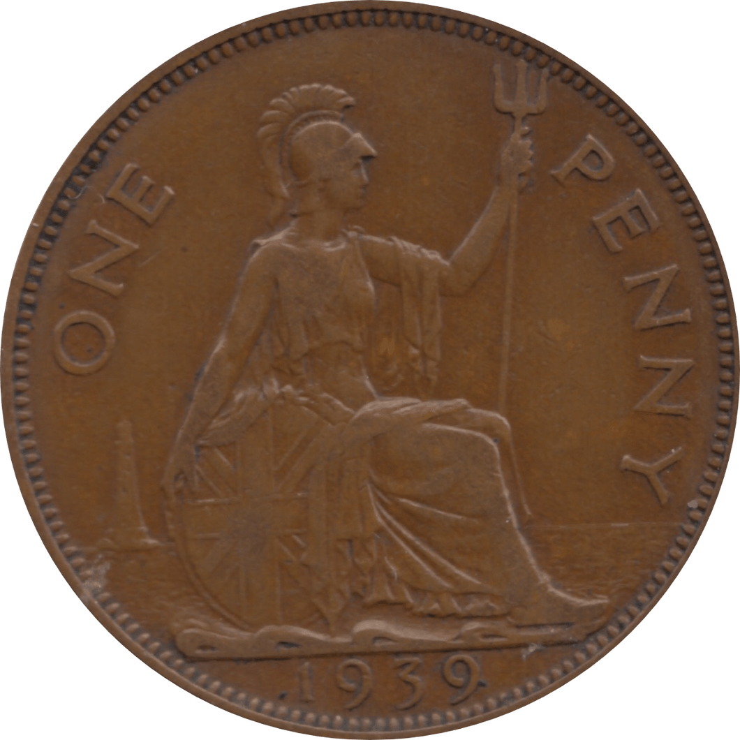 1939 PENNY 1 ( GVF ) 5 - Penny - Cambridgeshire Coins