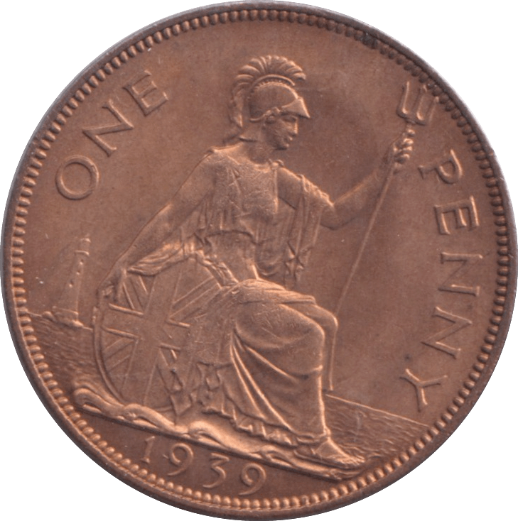 1939 PENNY ( BU ) - Penny - Cambridgeshire Coins