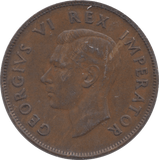 1939 PENNY SOUTH AFRICA - WORLD COINS - Cambridgeshire Coins