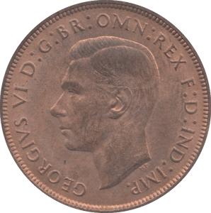 1939 PENNY ( UNC ) 3 - Penny - Cambridgeshire Coins