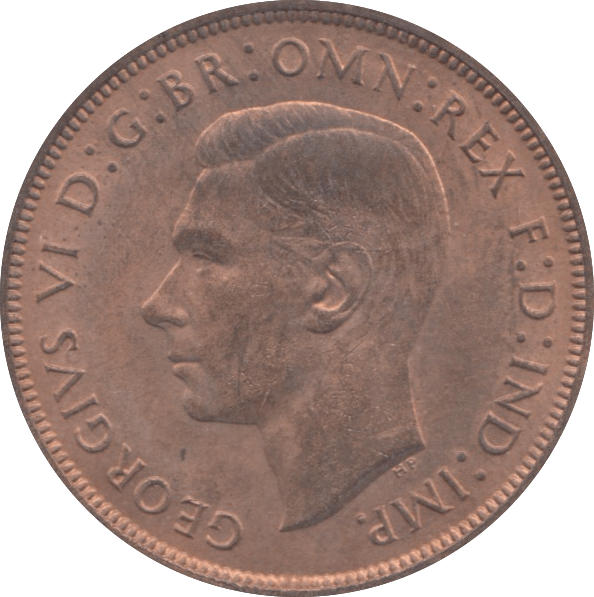 1939 PENNY ( UNC ) 3 - Penny - Cambridgeshire Coins