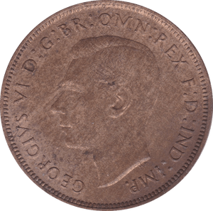 1939 PENNY ( UNC ) D - Penny - Cambridgeshire Coins