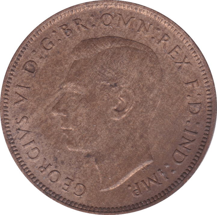 1939 PENNY ( UNC ) D - Penny - Cambridgeshire Coins