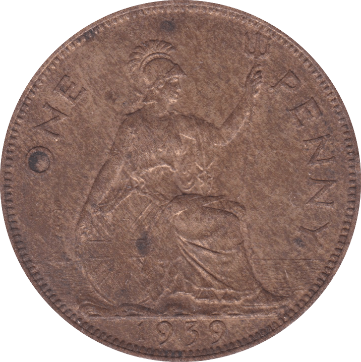 1939 PENNY ( UNC ) D - Penny - Cambridgeshire Coins