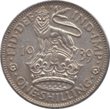 1939 SHILLING ( AUNC ) - Shilling - Cambridgeshire Coins