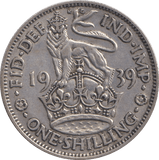 1939 SHILLING ( GVF ) - Shilling - Cambridgeshire Coins