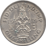 1939 SHILLING ( UNC ) 2 - Shilling - Cambridgeshire Coins