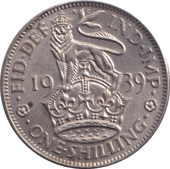 1939 SHILLING ( UNC ) - Shilling - Cambridgeshire Coins