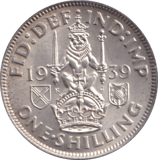 1939 SHILLING ( UNC ) - Shilling - Cambridgeshire Coins