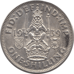 1939 SHILLING ( UNC ) - Shilling - Cambridgeshire Coins