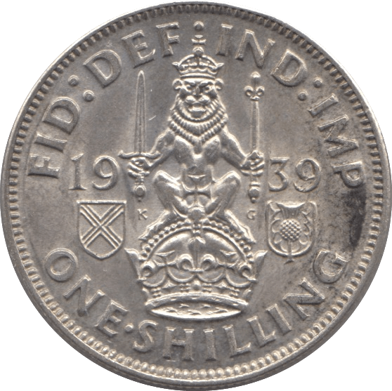 1939 SHILLING ( UNC ) - Shilling - Cambridgeshire Coins