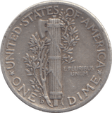 1939 SILVER DIME USA - WORLD COINS - Cambridgeshire Coins
