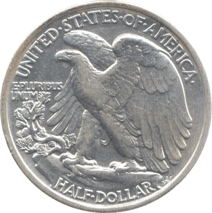 1939 SILVER HALF DOLLAR USA - WORLD SILVER COINS - Cambridgeshire Coins