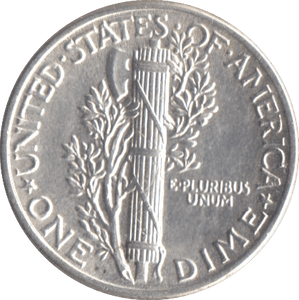 1939 SILVER ONE DIME USA - SILVER WORLD COINS - Cambridgeshire Coins