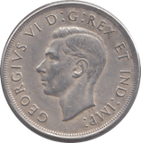 1939 SILVER ONE DOLLAR CANADA - WORLD SILVER COINS - Cambridgeshire Coins