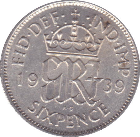 1939 SIXPENCE ( BU ) - Sixpence - Cambridgeshire Coins