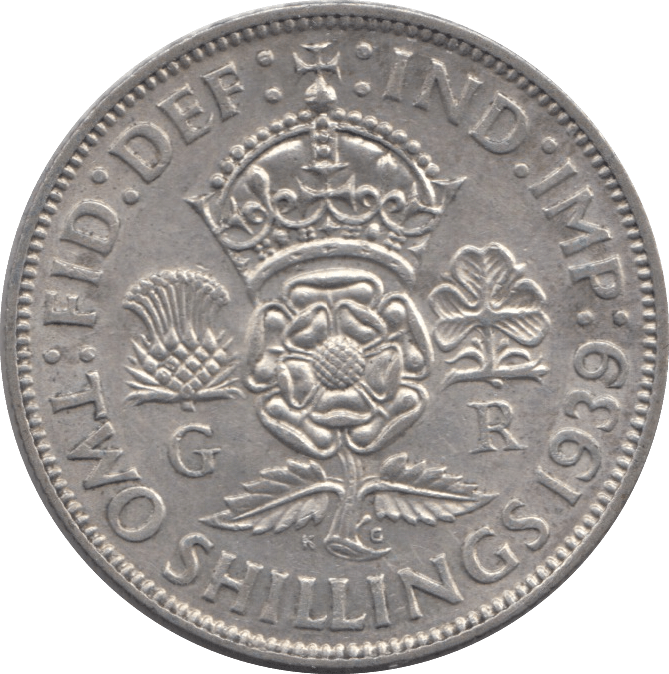 1939 TWO SHILLINGS ( AUNC ) - FLORIN - Cambridgeshire Coins