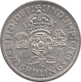 1939 TWO SHILLINGS ( AUNC ) - FLORIN - Cambridgeshire Coins
