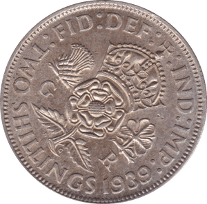 1939 TWO SHILLINGS ( BU ) - Two SHILLINGS - Cambridgeshire Coins