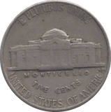 1939 USA 5 CENTS - WORLD COINS - Cambridgeshire Coins