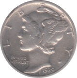 1939 USA SILVER DIME 10 CENTS - SILVER WORLD COINS - Cambridgeshire Coins