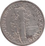 1939 USA SILVER DIME 10 CENTS - SILVER WORLD COINS - Cambridgeshire Coins