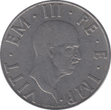 1940 2 LIRE ITALY - WORLD COINS - Cambridgeshire Coins