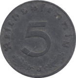 1940 5 RECHSPFENNIG GERMANY - WORLD COINS - Cambridgeshire Coins