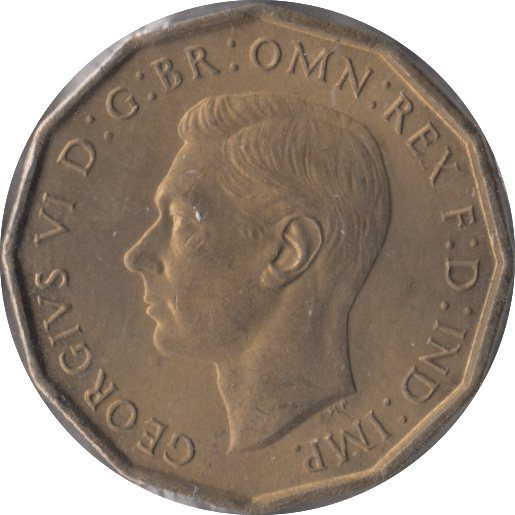 1940 BRASS THREEPENCE ( BU ) - Threepence - Cambridgeshire Coins