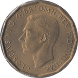 1940 BRASS THREEPENCE ( BU ) - Threepence - Cambridgeshire Coins
