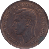 1940 FARTHING ( EF ) 2 - Farthing - Cambridgeshire Coins