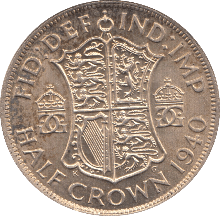 1940 HALFCROWN ( BU ) 4 - HALFCROWN - Cambridgeshire Coins
