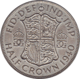 1940 HALFCROWN ( EF ) - Halfcrown - Cambridgeshire Coins