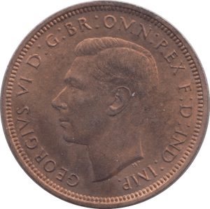1940 HALFPENNY ( UNC ) - Halfpenny - Cambridgeshire Coins