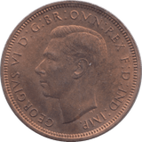 1940 HALFPENNY ( UNC ) - Halfpenny - Cambridgeshire Coins