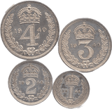 1940 MAUNDY SET GEORGE VI - Maundy Set - Cambridgeshire Coins
