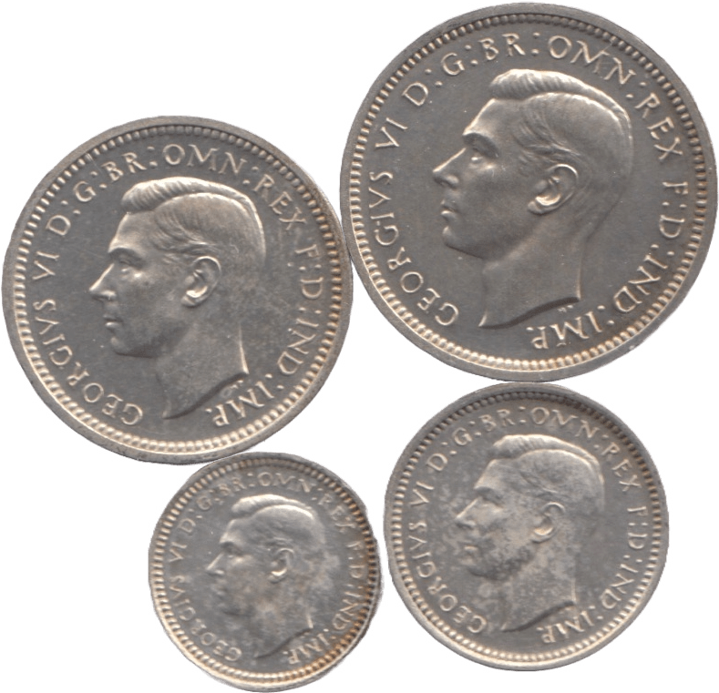 1940 MAUNDY SET GEORGE VI - Maundy Set - Cambridgeshire Coins