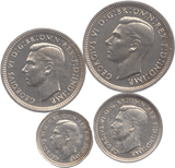 1940 MAUNDY SET GEORGE VI - Maundy Set - Cambridgeshire Coins