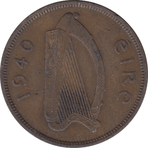 1940 ONE PENNY IRELAND - WORLD COINS - Cambridgeshire Coins