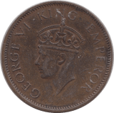 1940 ONE QUARTER ANNA BRITISH INDIA - WORLD COINS - Cambridgeshire Coins